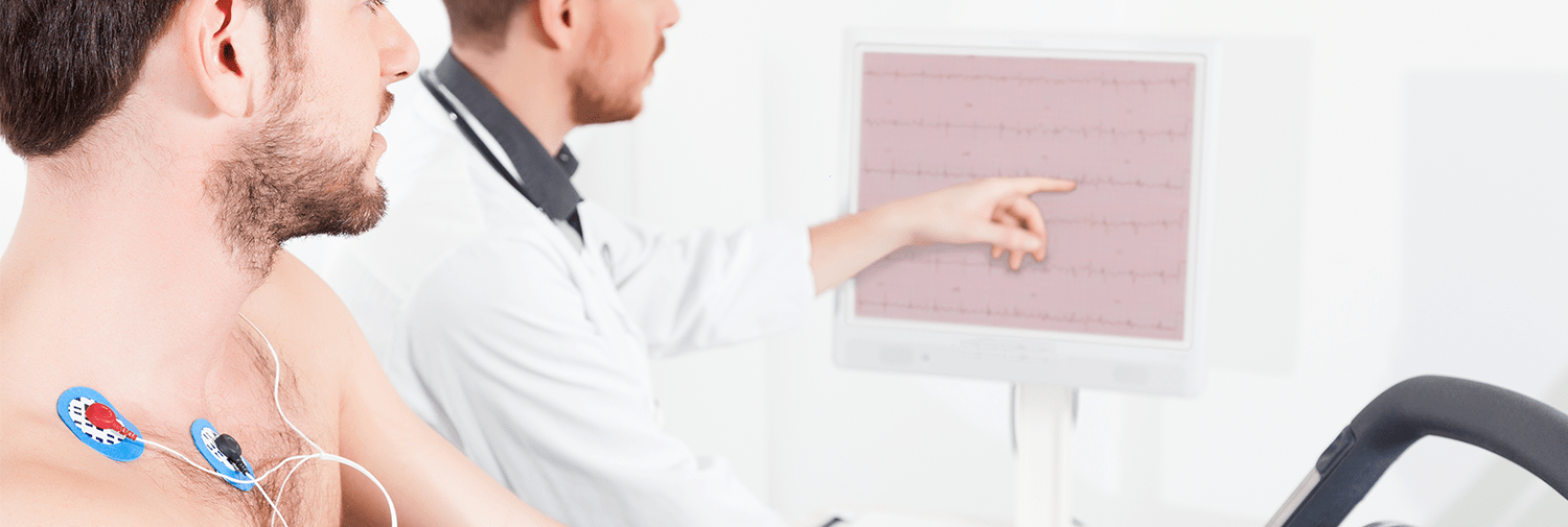treadmill cardiac testing at doctors office