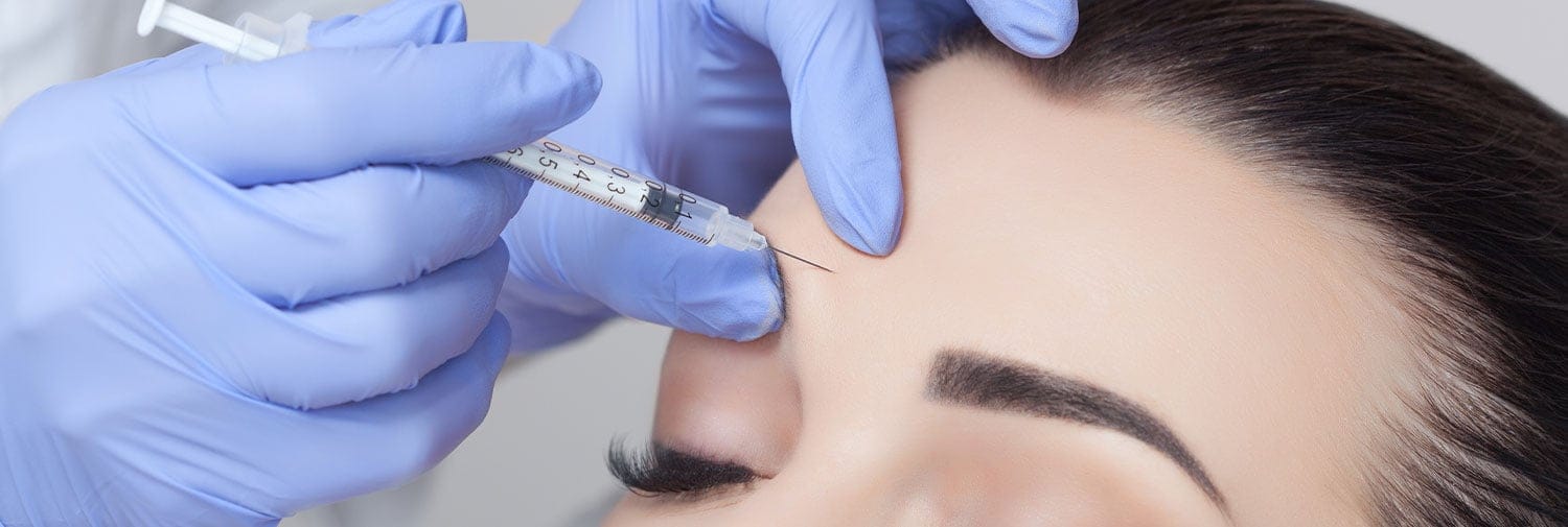 doctor administering botox injections