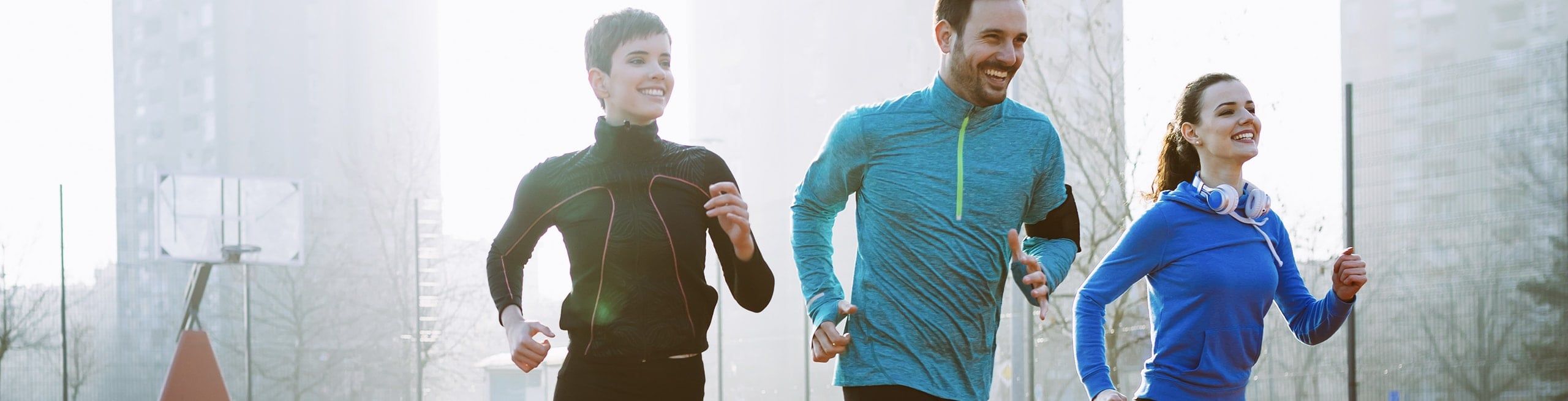 friends working out together after get up and go iv therapy