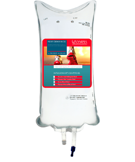 performance iv therapy bag
