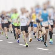 marathon runners