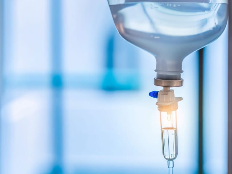close up of a drip used for iv infusion therapy in greenwood, in