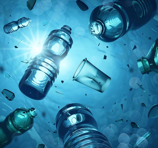 plastic bottles made from endocrine disrupting chemicals